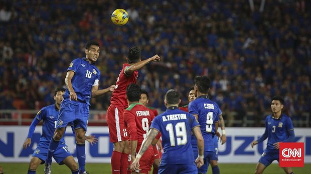 Timnas Indonesia dikalahkan Thailand pada final Piala AFF 2016.