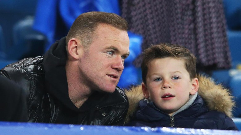Tak Lagi di MU, Rooney Bawa Anaknya Masuk Akademi Manchester City