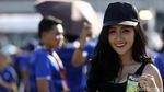 Para Pemanis Cantik di Stadion Rajamangala
