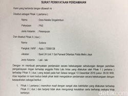 Akhir Insiden Pencakaran, Dora dan Aiptu Sutisna Sepakat Berdamai