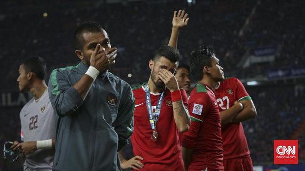 Timnas Indonesia belum pernah merebut gelar Piala AFF.