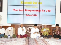 HUT ke-245 Banyuwangi Diperingati dengan Khataman Quran Serentak