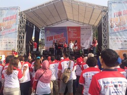 Jalan Sehat di Acara Fun Walk Bersama Transmart Carrefour