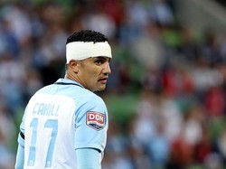 Tim Cahill Heboh Rayakan Gol, Tabrak Pemain Cadangan Lawan lalu Cedera