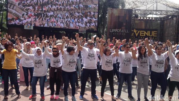 Asyik! Begini Serunya Menari dan Menyanyi di Kampanye Kanker Paru