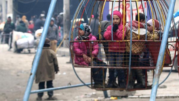 Anak-anak Aleppo Menanti Dievakuasi