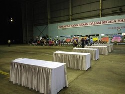 Keluarga Korban Hercules Jatuh di Wamena Datangi Skadron 32 Malang