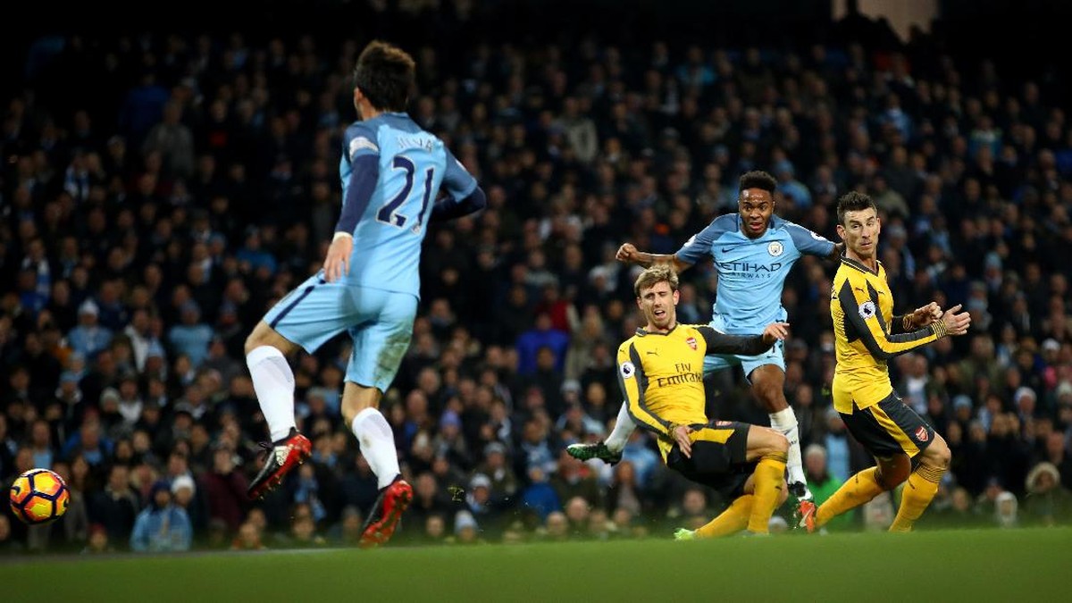Pertandingan City vs Arsenal, 18 Desember 2016. (Foto: Clive Brunskill/Getty Images)