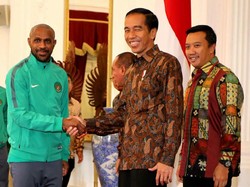 Bonus Saat Santap Siang dan Ngobrol Santai Timnas Bersama Presiden Jokowi