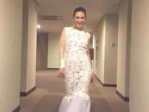 Dianugerahi Piala Maya, Jennifer Arnelita Ingin Main Film Lagi Dianugerahi Piala Maya, Jennifer Arnelita Ingin Main Film Lagi