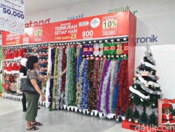 Masih Ada Diskon Hingga 60% Aksesoris Natal di Transmart Carrefour