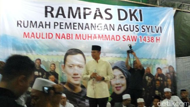 Agus Yudhoyono Ajak Ulama dan Warga DKI Teladani 
