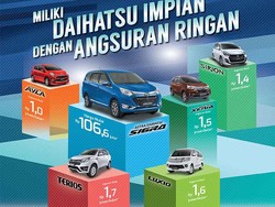 Miliki Daihatsu Impian dengan Cicilan Mulai dari Rp 1 Jutaan