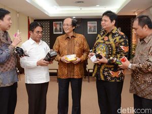 Menperin Bertemu Jajaran GarudaFood Group