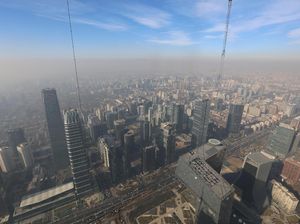 Begini Penampakan Polusi Udara di China Begini Penampakan Polusi Udara di China