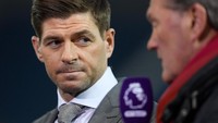 Usai pensiun, Steven Gerrard mengisi waktunya sebagai pandit untuk stasiun TV resmi Premier League (Getty Images)