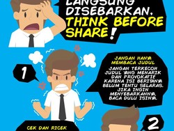 Pintar di Medsos, Think Before You Share!