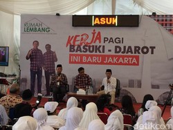 Djarot dan Pendukung Berdoa agar Ahok Tenang dan Tabah Jalani Sidang