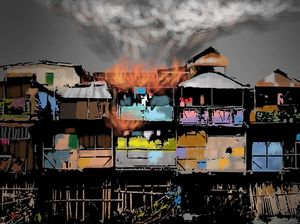 Tabung Gas Meledak di Kampung Melayu, 8 Warga Terluka Tabung Gas Meledak di Kampung Melayu, 8 Warga Terluka