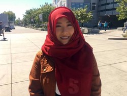 Ini yang Dirasakan Mahasiswi California Coba Berhijab Pertamakali