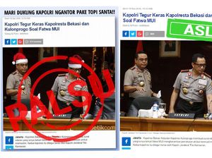 Polisi Cari Pegiat Medsos yang Edit Foto Kapolri dan Wakapolri