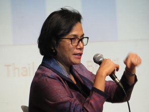 Sri Mulyani Banggakan Wilayah RI di Perbatasan Malaysia yang Sudah Mewah