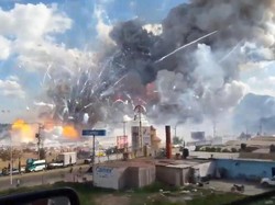 Ini Video Ledakan di Pasar Kembang Api Meksiko yang Tewaskan 29 Orang