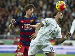 Komentari Laju Oke Madrid, Sergi Roberto: Mereka Dinaungi Keberuntungan