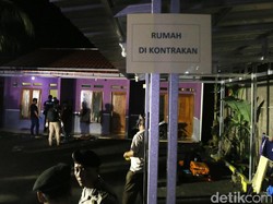 Olah TKP Selesai, Kontrakan Teroris Tangsel Masih Dijaga Ketat