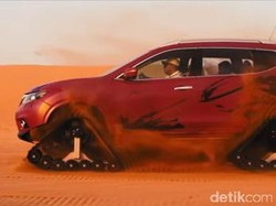 Nissan X-Trail Bisa Dipakai di Gurun, Jadi Mirip Tank