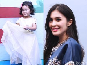 Bilqis Lebih Populer dari El Barack dan Rafathar, Sandra Dewi Berseri-seri