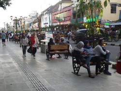 Asyik! Jalur Pedestrian di Malioboro Kini Makin Lebar