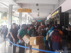 H-4 Natal, 10.918 Orang Keluar Jakarta via Bandara Halim