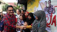 Cawagub Djarot Blusukan ke Kalibata