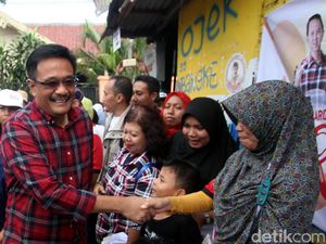 Cawagub Djarot Blusukan ke Kalibata