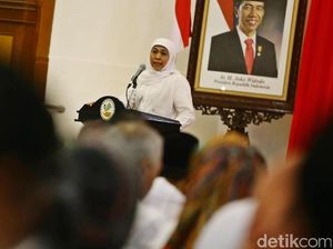 Mensos Khofifah Buka Workshop Anti Korupsi