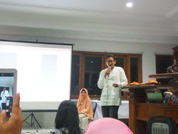 Saat Sandi Rayu Para Bidadari di Diskusi Perempuan Berdaya