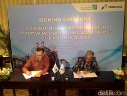 Ini Hasil Nego Pertamina dan Saudi Aramco Soal Proyek Kilang Cilacap