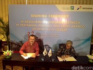 Bangun Kilang Cilacap, Pertamina dan Saudi Aramco Bentuk Perusahaan Patungan