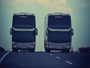 Om Telolet Om! Bus Double Decker Jakarta-Wonogiri Resmi Meluncur