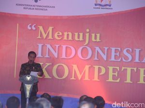 Jokowi ke Pengusaha: yang Magang Jangan Disuruh Fotokopi dan Bikin Kopi