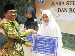 Pemprov DKI Beri Hadiah Total Miliaran ke Pemenang MTQ Nasional