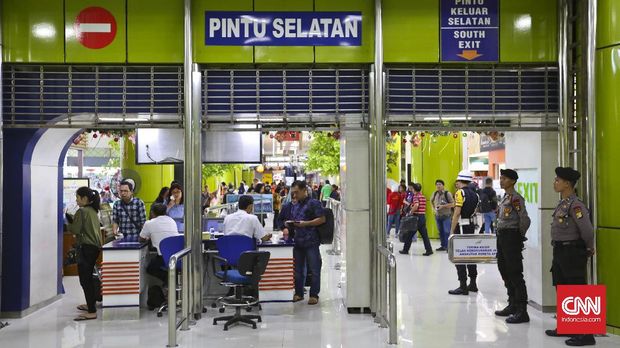 Apel Pasukan, Menhub Bentuk Posko Lebaran di Stasiun