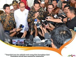 Presiden Jokowi: 10 Juta Wisman Tiongkok Diharapkan Masuk RI