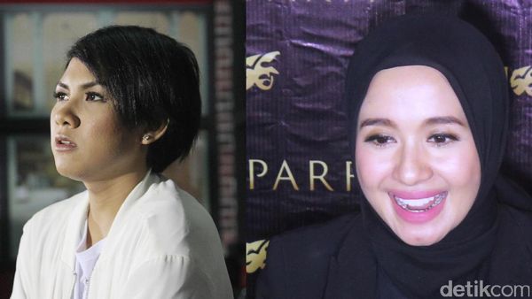 Istri Aming Tambah Cantik, Laudya Chintya Bella Berseri-seri