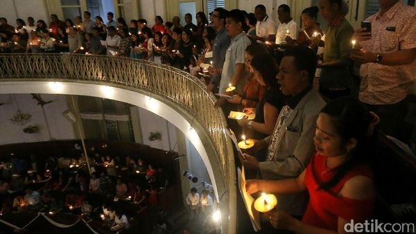Misa Malam Natal di Gereja Immanuel