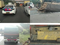 Hindari Minibus, Sopir Truk Diesel Tewas di Tol Cikampek Arah Jakarta