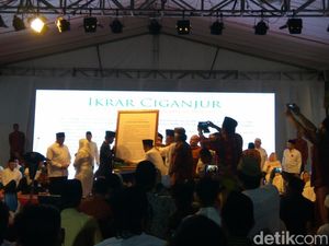 Tokoh Lintas Agama Teken Ikrar Damai di Haul Gus Dur, Ini Isinya