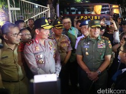 Forkopimda Sulsel Pantau Misa Natal di Sejumlah Gereja di Makassar