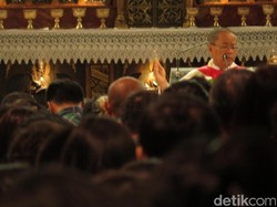 Begini Suasana Natal di Gereja Katedral Jakarta Pagi ini